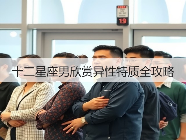 十二星座男欣赏异性特质全攻略(图1) 十二星座男欣赏异性特质全攻略(图1)