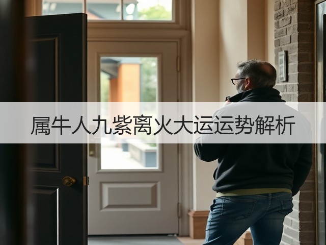属牛人九紫离火大运运势解析(图2) 属牛人九紫离火大运运势解析(图2)
