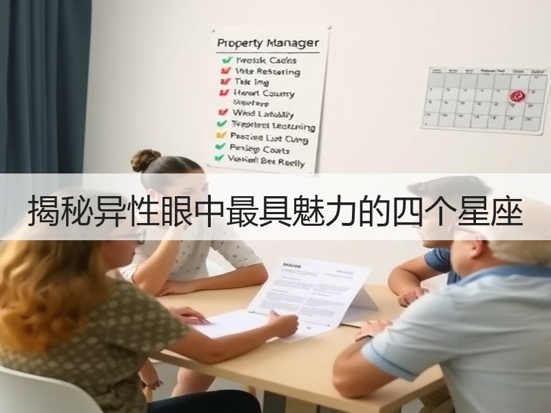 揭秘异性眼中最具魅力的四个星座
