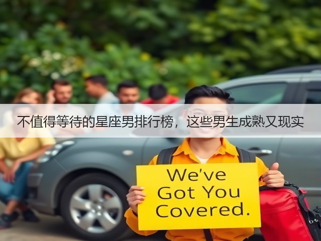 不值得等待的星座男排行榜，这些男生成熟又现实(图3)