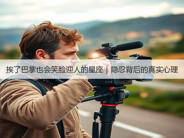 挨了巴掌也会笑脸迎人的星座|隐忍背后的真实心理(图2) 挨了巴掌也会笑脸迎人的星座|隐忍背后的真实心理(图2)