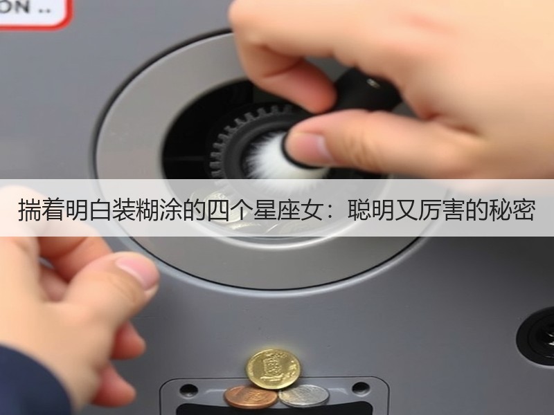 揣着明白装糊涂的四个星座女：聪明又厉害的秘密