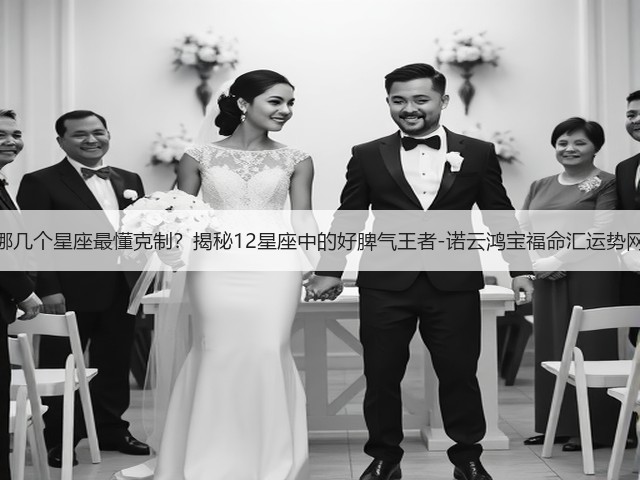 哪几个星座最懂克制?揭秘12星座中的好脾气王者-诺云鸿宝福命汇运势网(图1) 哪几个星座最懂克制?揭秘12星座中的好脾气王者-诺云鸿宝福命汇运势网(图1)