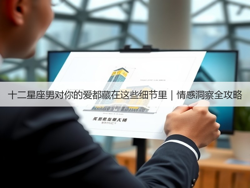 十二星座男对你的爱都藏在这些细节里｜情感洞察全攻略