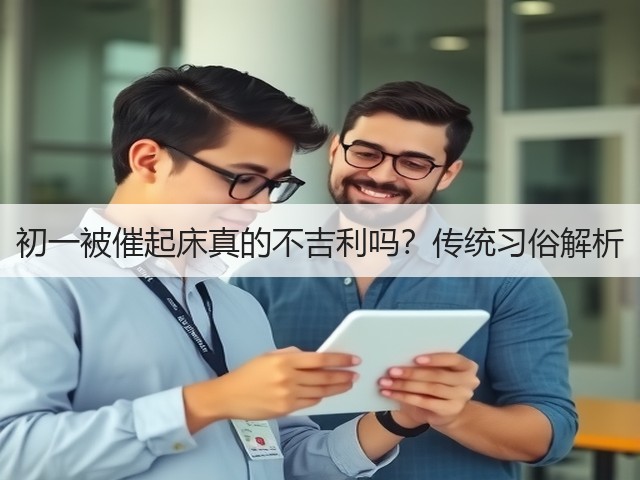 初一被催起床真的不吉利吗?传统习俗解析(图1) 初一被催起床真的不吉利吗?传统习俗解析(图1)