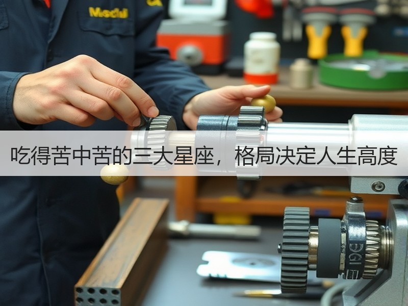 吃得苦中苦的三大星座，格局决定人生高度