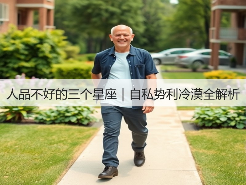 人品不好的三个星座｜自私势利冷漠全解析