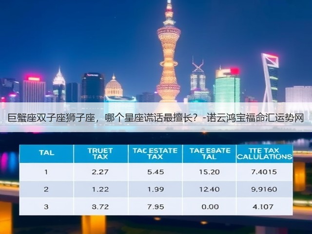 巨蟹座双子座狮子座，哪个星座谎话最擅长？-诺云鸿宝福命汇运势网(图3)