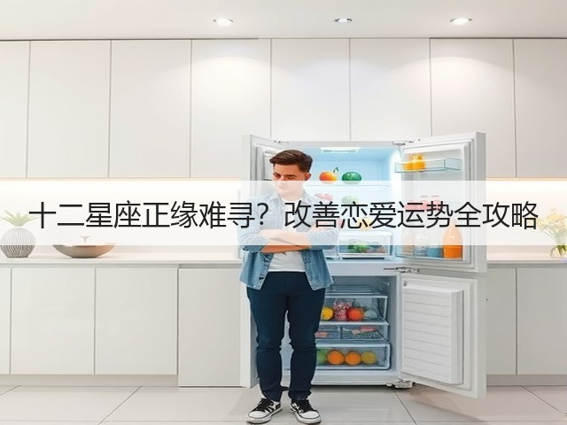 十二星座正缘难寻?改善恋爱运势全攻略(图3) 十二星座正缘难寻?改善恋爱运势全攻略(图3)