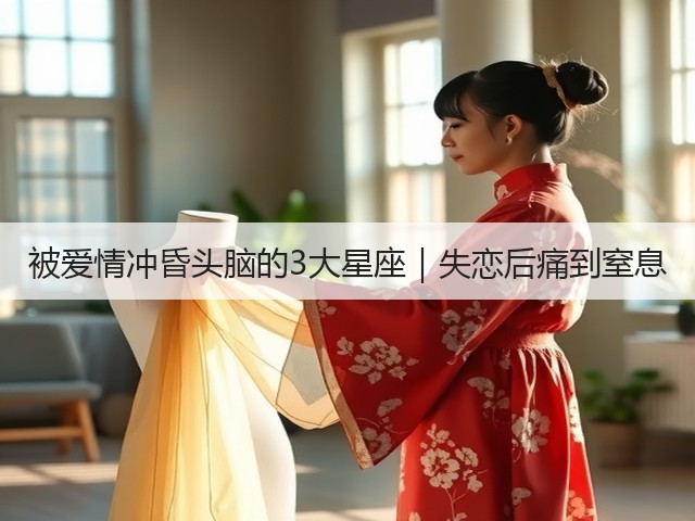 被爱情冲昏头脑的3大星座｜失恋后痛到窒息(图2)