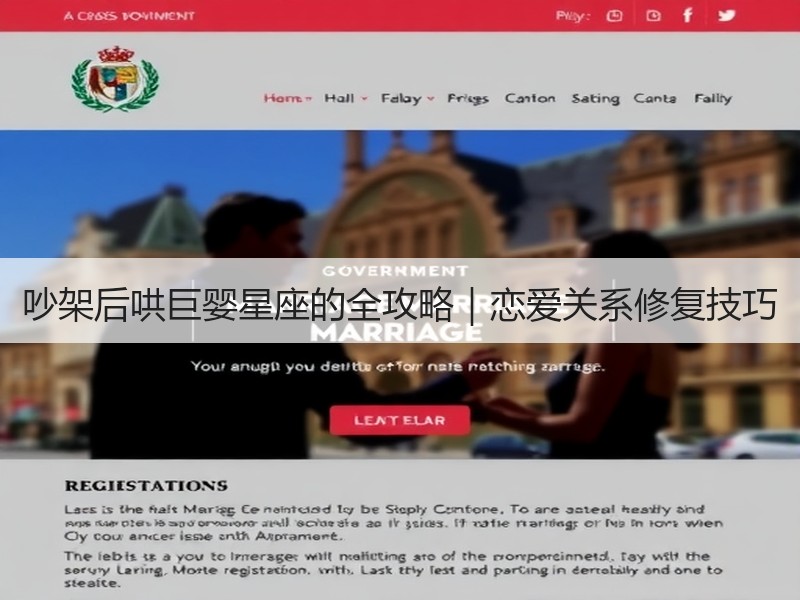 吵架后哄巨婴星座的全攻略｜恋爱关系修复技巧