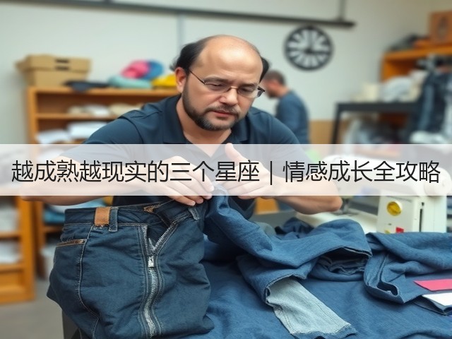 越成熟越现实的三个星座｜情感成长全攻略(图1)