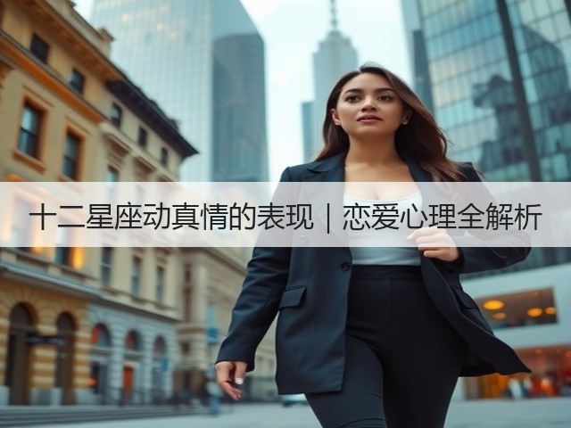 十二星座动真情的表现|恋爱心理全解析(图1) 十二星座动真情的表现|恋爱心理全解析(图1)