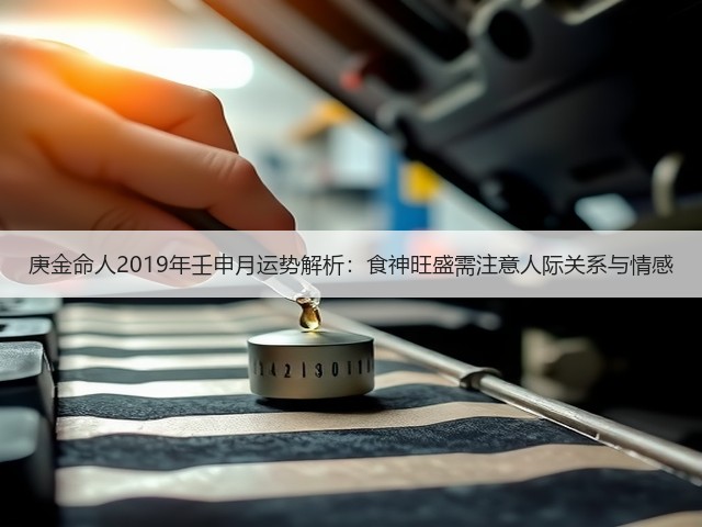 庚金命人2019年壬申月运势解析:食神旺盛需注意人际关系与情感(图2) 庚金命人2019年壬申月运势解析:食神旺盛需注意人际关系与情感(图2)