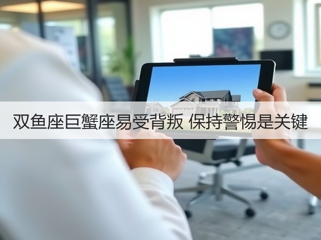 双鱼座巨蟹座易受背叛 保持警惕是关键(图2) 双鱼座巨蟹座易受背叛 保持警惕是关键(图2)