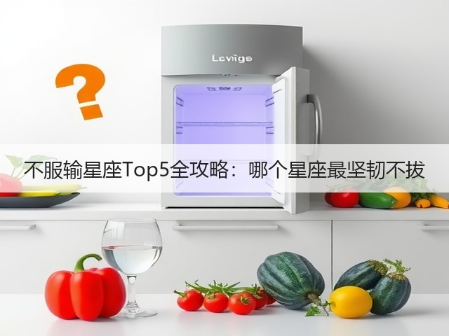 不服输星座Top5全攻略：哪个星座最坚韧不拔(图1)