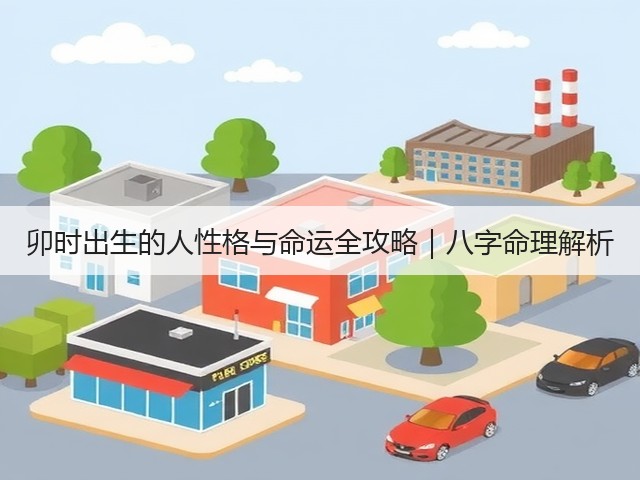 卯时出生的人性格与命运全攻略|八字命理解析(图1) 卯时出生的人性格与命运全攻略|八字命理解析(图1)