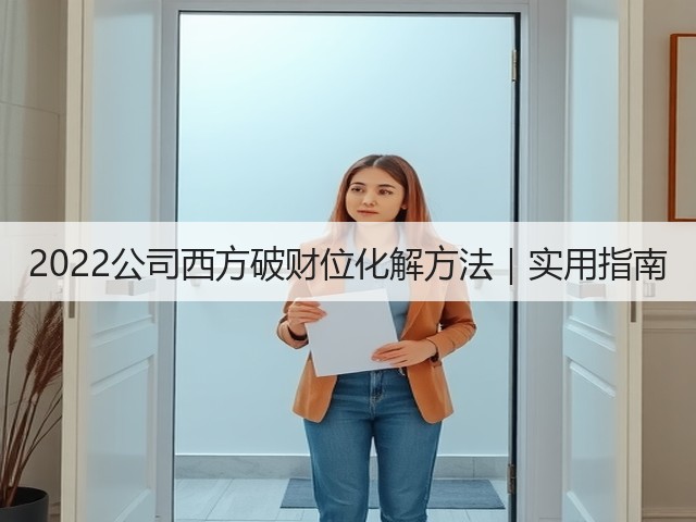 2022公司西方破财位化解方法｜实用指南(图2)
