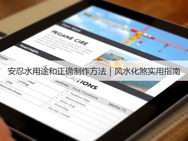 安忍水用途和正确制作方法|风水化煞实用指南(图3) 安忍水用途和正确制作方法|风水化煞实用指南(图3)