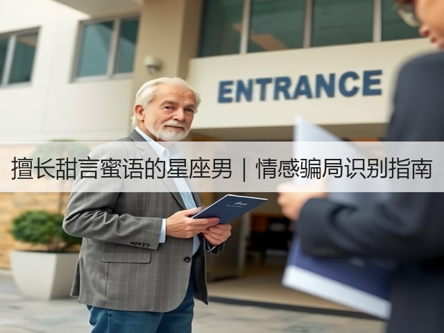 擅长甜言蜜语的星座男|情感骗局识别指南(图2) 擅长甜言蜜语的星座男|情感骗局识别指南(图2)