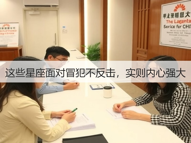 这些星座面对冒犯不反击，实则内心强大