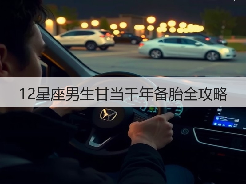 12星座男生甘当千年备胎全攻略