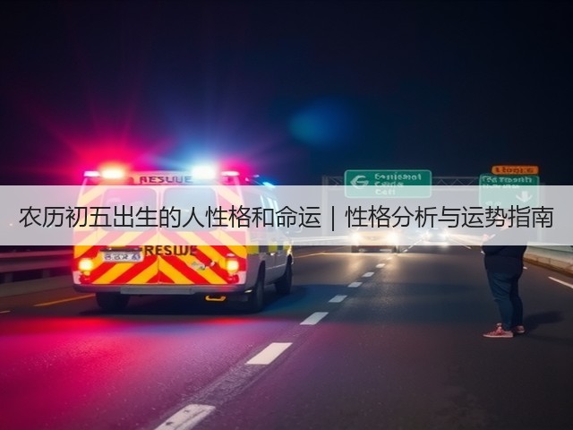 农历初五出生的人性格和命运|性格分析与运势指南(图1) 农历初五出生的人性格和命运|性格分析与运势指南(图1)
