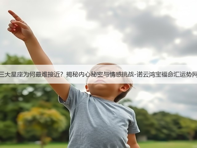 三大星座为何最难接近？揭秘内心秘密与情感挑战-诺云鸿宝福命汇运势网(图2)