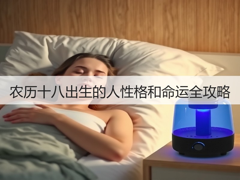 农历十八出生的人性格和命运全攻略