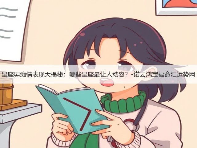 星座男痴情表现大揭秘:哪些星座最让人动容?-诺云鸿宝福命汇运势网(图3) 星座男痴情表现大揭秘:哪些星座最让人动容?-诺云鸿宝福命汇运势网(图3)