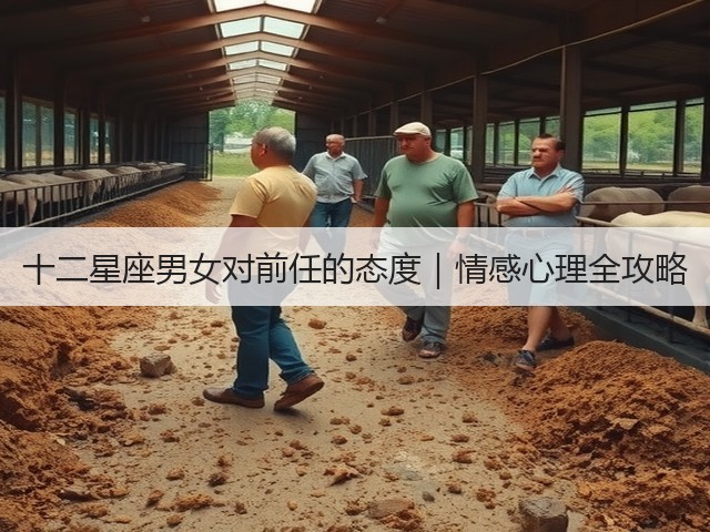 十二星座男女对前任的态度｜情感心理全攻略(图2)