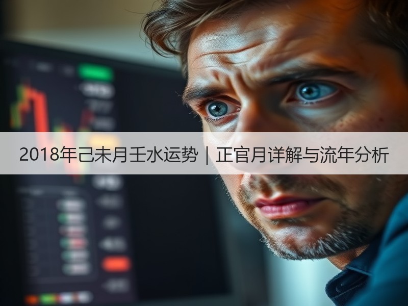 2018年己未月壬水运势｜正官月详解与流年分析