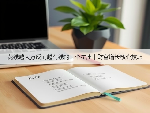 花钱越大方反而越有钱的三个星座|财富增长核心技巧(图3) 花钱越大方反而越有钱的三个星座|财富增长核心技巧(图3)