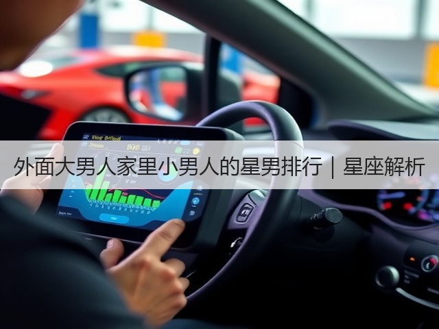 外面大男人家里小男人的星男排行|星座解析(图1) 外面大男人家里小男人的星男排行|星座解析(图1)