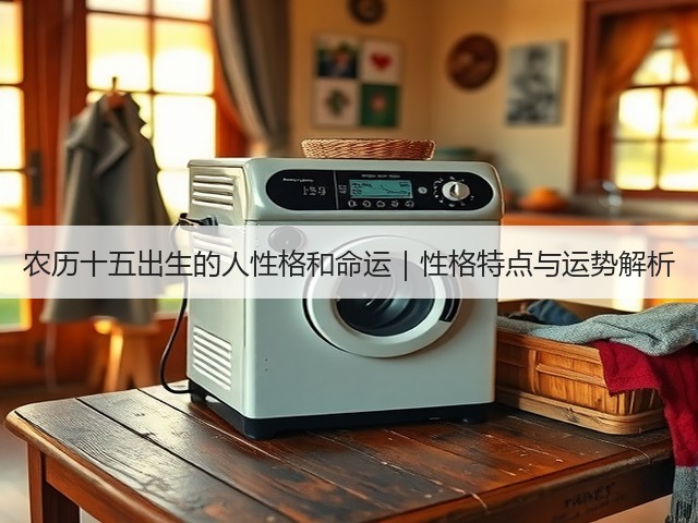 农历十五出生的人性格和命运｜性格特点与运势解析(图3)