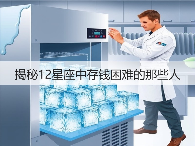 揭秘12星座中存钱困难的那些人