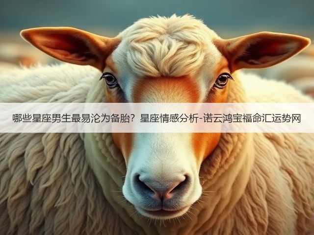 哪些星座男生最易沦为备胎？星座情感分析-诺云鸿宝福命汇运势网(图1)