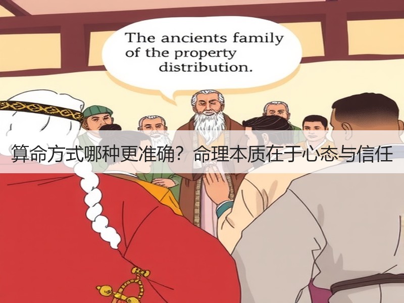 算命方式哪种更准确？命理本质在于心态与信任