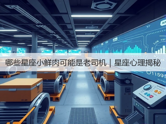 哪些星座小鲜肉可能是老司机|星座心理揭秘(图3) 哪些星座小鲜肉可能是老司机|星座心理揭秘(图3)