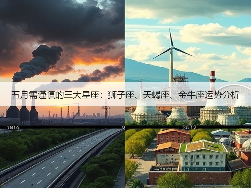 五月需谨慎的三大星座：狮子座、天蝎座、金牛座运势分析