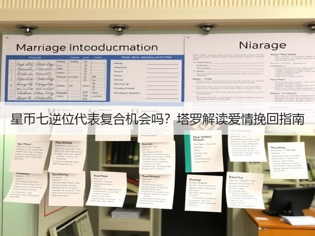 星币七逆位代表复合机会吗？塔罗解读爱情挽回指南(图3)