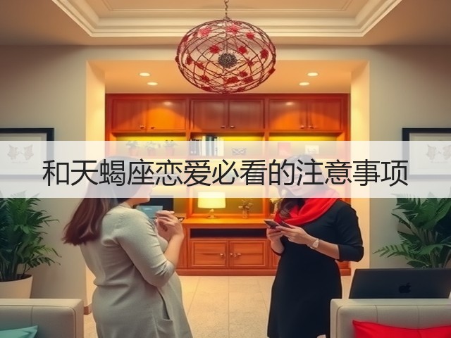 和天蝎座恋爱必看的注意事项(图3) 和天蝎座恋爱必看的注意事项(图3)
