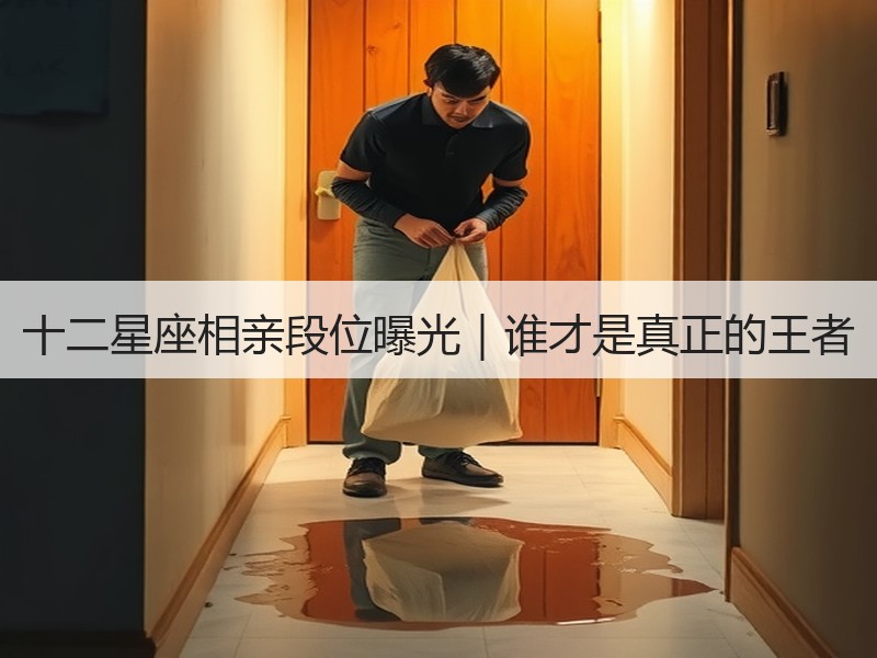 十二星座相亲段位曝光｜谁才是真正的王者