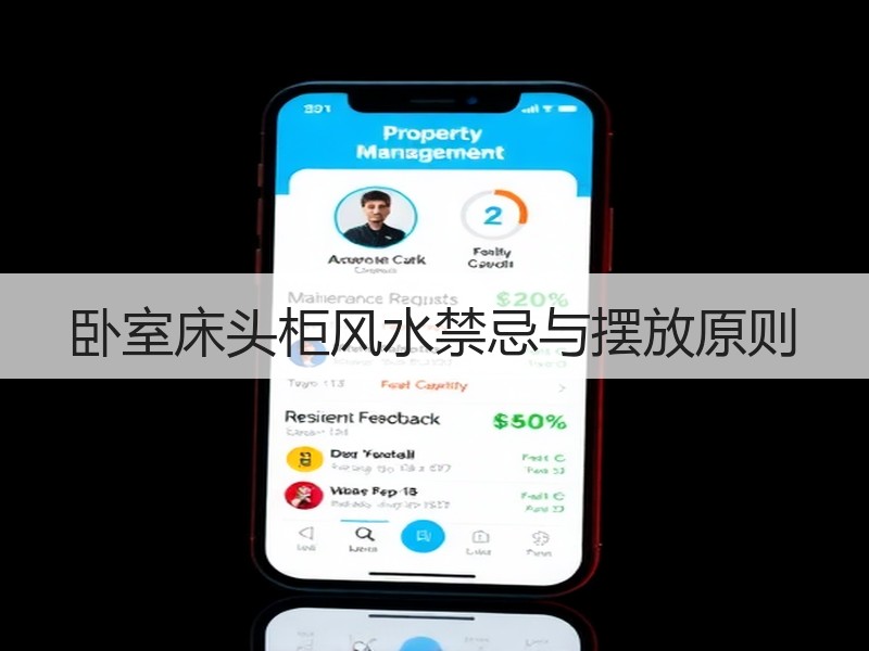 卧室床头柜风水禁忌与摆放原则