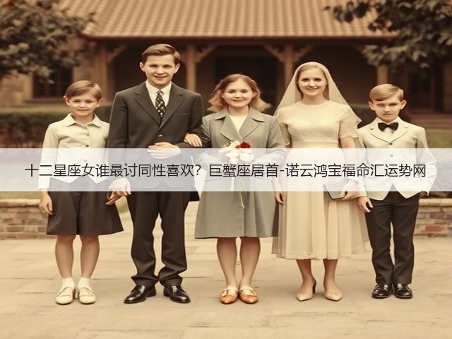 十二星座女谁最讨同性喜欢?巨蟹座居首-诺云鸿宝福命汇运势网(图2) 十二星座女谁最讨同性喜欢?巨蟹座居首-诺云鸿宝福命汇运势网(图2)