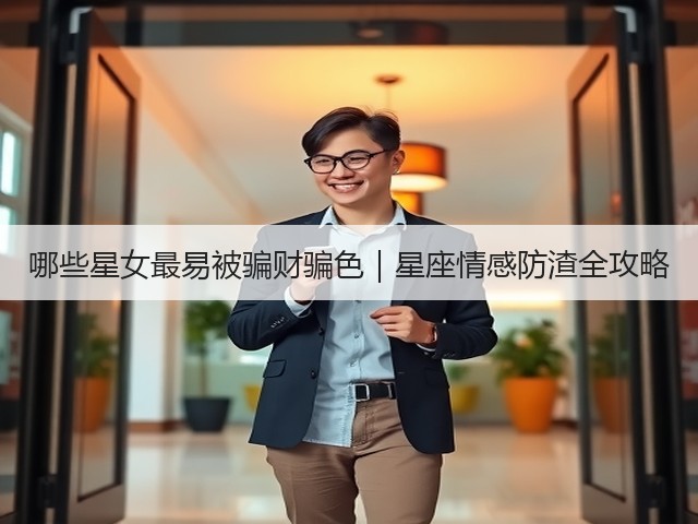 哪些星女最易被骗财骗色|星座情感防渣全攻略(图1) 哪些星女最易被骗财骗色|星座情感防渣全攻略(图1)