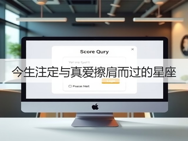 今生注定与真爱擦肩而过的星座(图2) 今生注定与真爱擦肩而过的星座(图2)