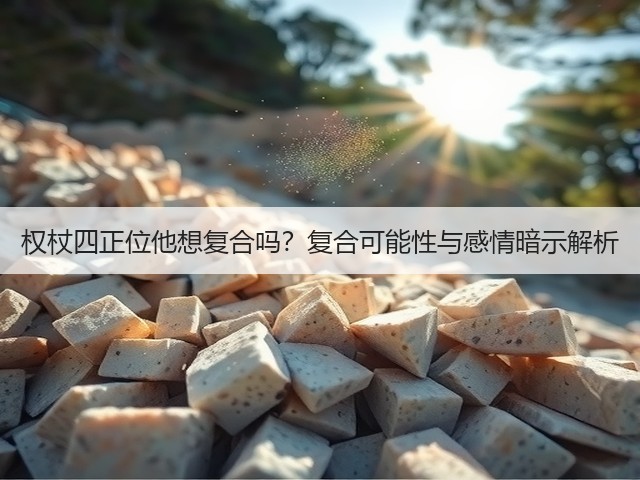 权杖四正位他想复合吗?复合可能性与感情暗示解析(图2) 权杖四正位他想复合吗?复合可能性与感情暗示解析(图2)