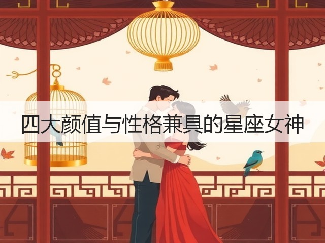 四大颜值与性格兼具的星座女神(图1) 四大颜值与性格兼具的星座女神(图1)