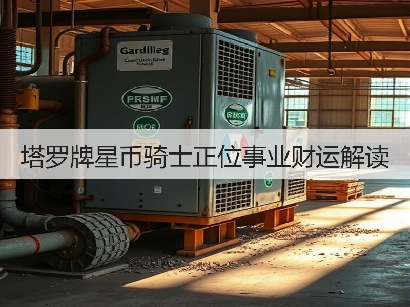 塔罗牌星币骑士正位事业财运解读